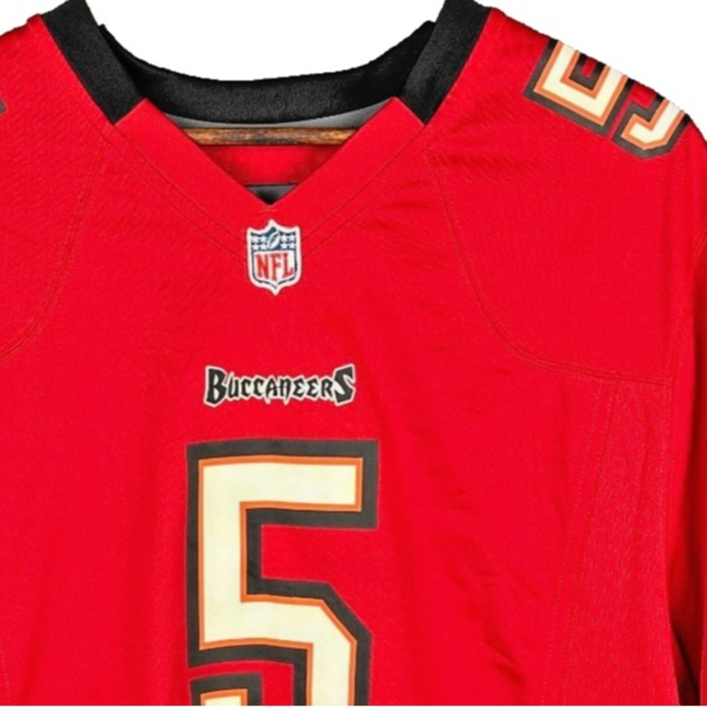 Nike Tampa Bay Buccaneers Josh Freeman Jersey Mens XL Red NFL On Field 5